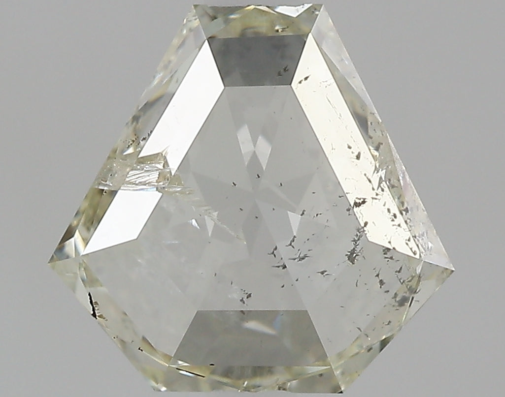 1.08ct | J/I1 Rose Cut Shield Shape Diamond-Modern Rustic Diamond