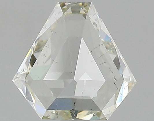 1.23ct | I/SI1 Rose Cut Shield Shape Diamond-Modern Rustic Diamond