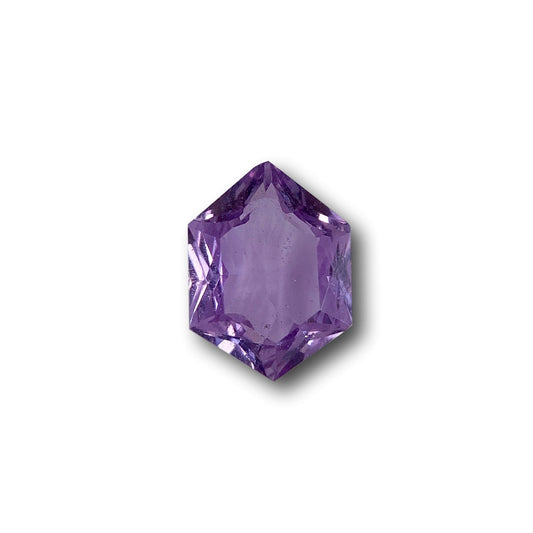 1.45ct | Brilliant Cut Hexagon Shape Violet Sapphire-Modern Rustic Diamond