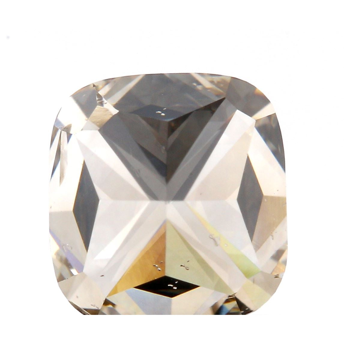 1.08ct | VS2 Fancy Greenish Brown Cushion Cut Diamond-Modern Rustic Diamond