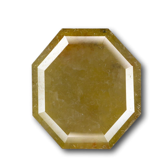 2.07ct | Yellow Octagonal Shape Diamond-Modern Rustic Diamond