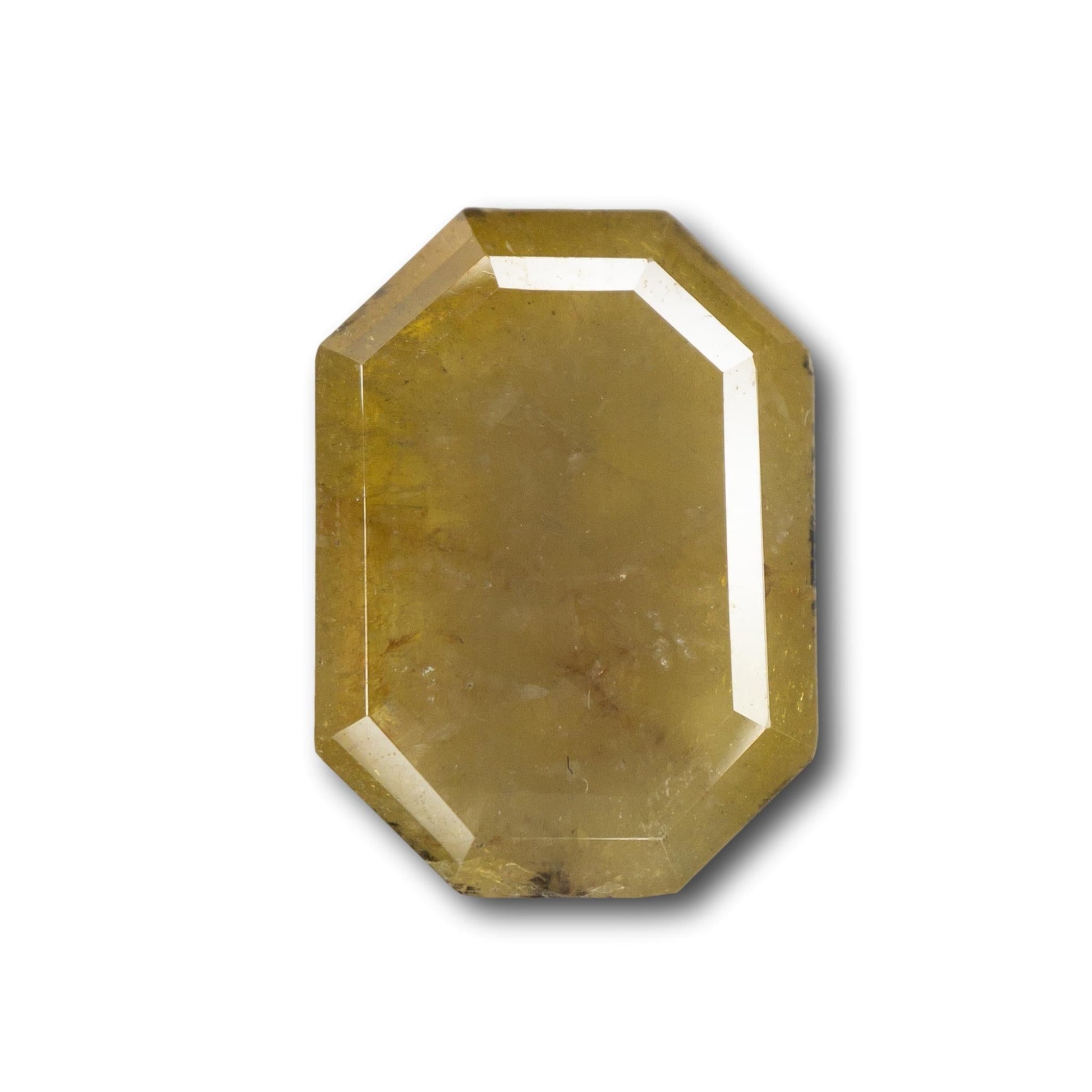 2.32ct | Yellow Octagonal Shape Diamond-Modern Rustic Diamond