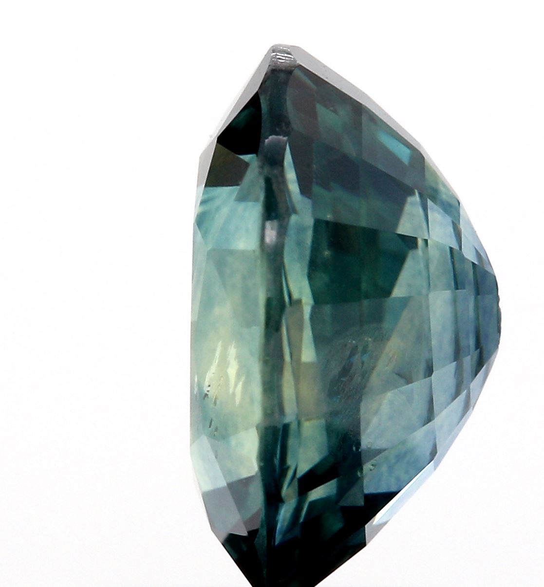 3.19ct | Brilliant Cut Oval Shape Blue Montana Sapphire (GIA)-Modern Rustic Diamond