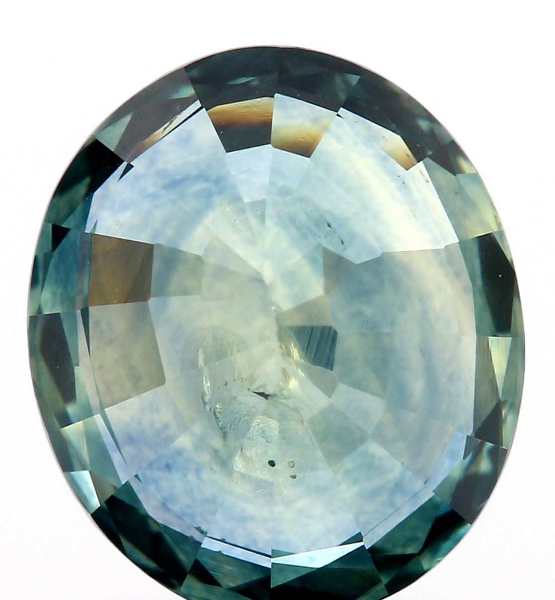 3.19ct | Brilliant Cut Oval Shape Blue Montana Sapphire (GIA)-Modern Rustic Diamond
