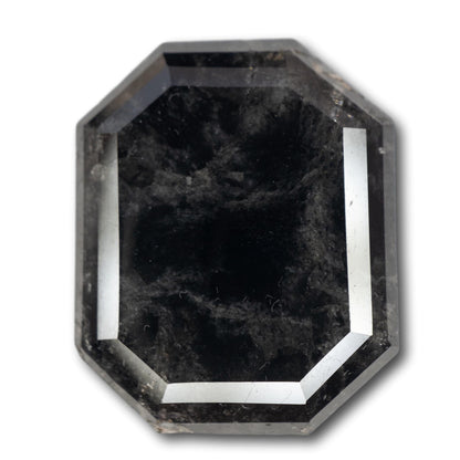40.75ct | Salt & Pepper Octagonal Diamond-Modern Rustic Diamond