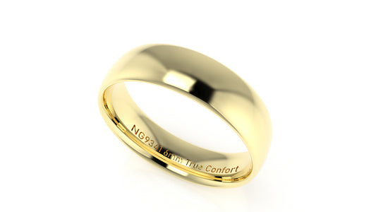 6mm True Comfort Wedding Band (Style-NG9341)