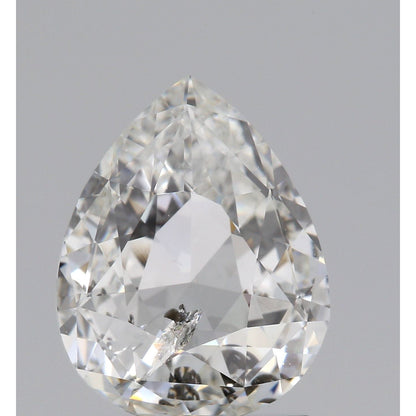 1.34ct | G/ SI2 Pear Shape Rose Cut Diamond-Modern Rustic Diamond