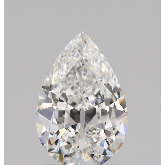 1.15ct | D/VS2 Pear Shape Old Mine Cut Diamond-Modern Rustic Diamond